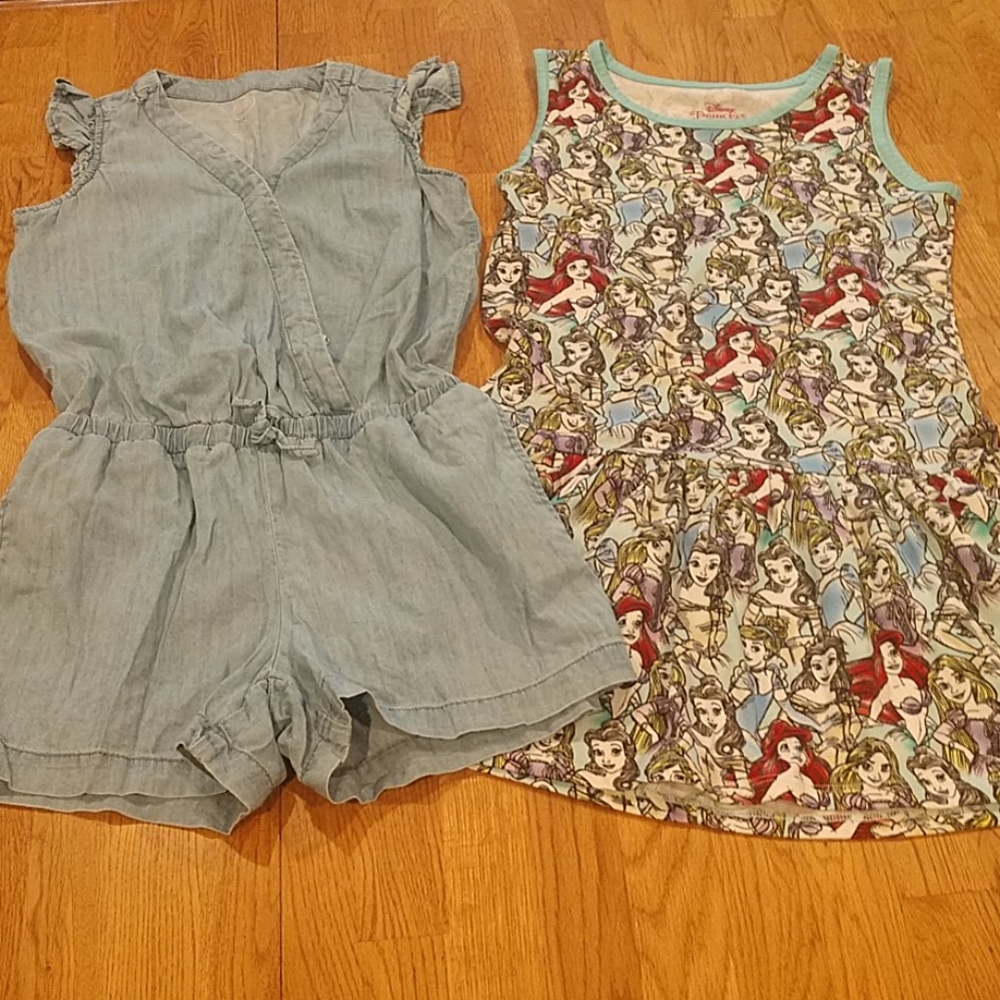 Girls Dress and Romper